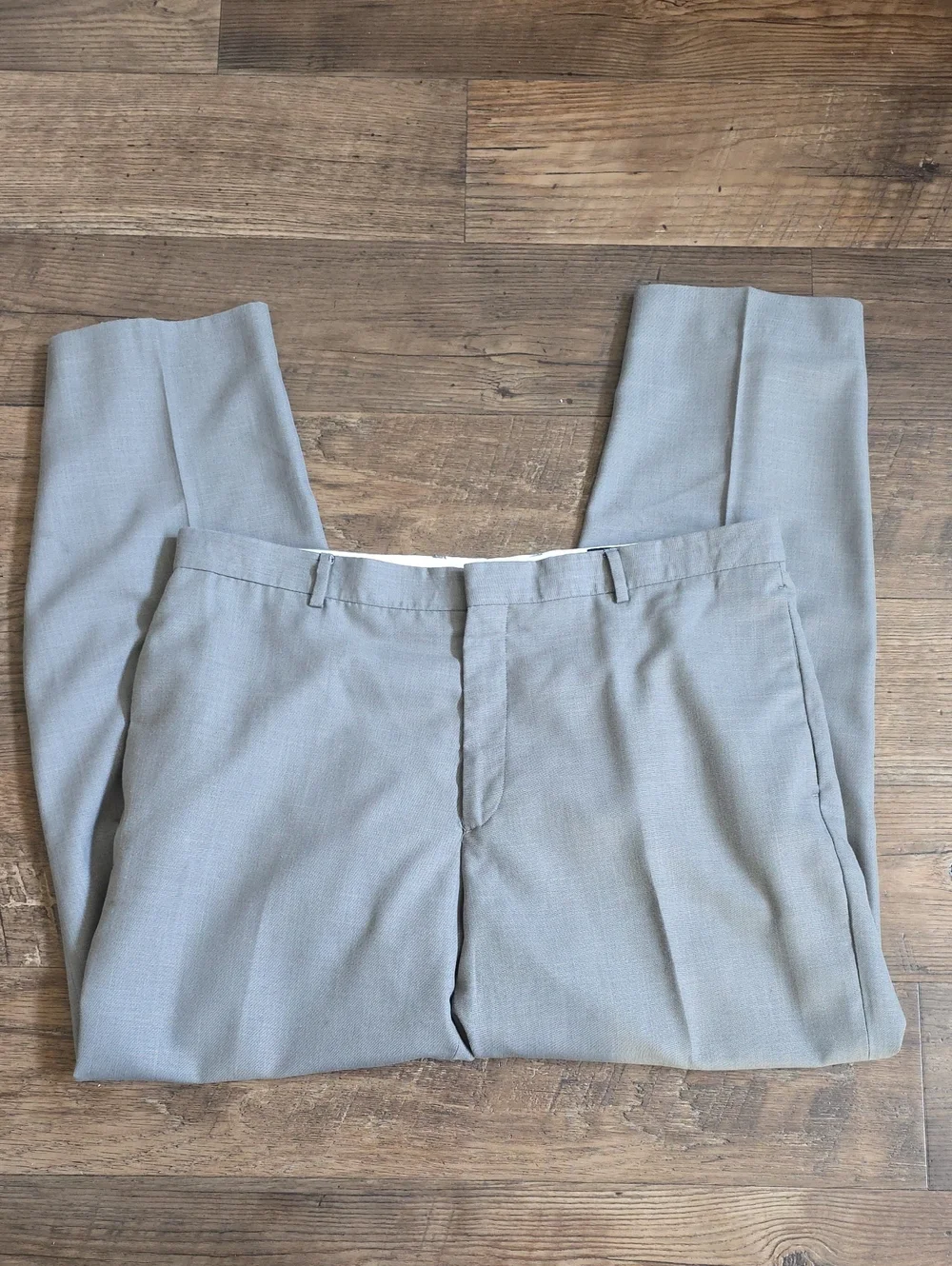 Banana Republic Light Gray Dress Pants - Classic Tailored Trousers, Modern Fit